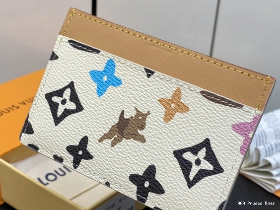 AAA Pruses Bags HOLDER-11*7*0.5cm CARD LOUIS VUITTON 0712